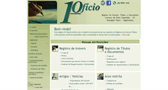 Desktop Screenshot of primeirooficioporto.com.br